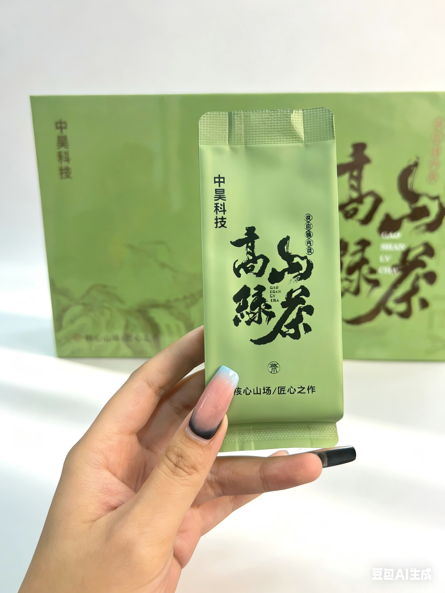 Premium High Mountain Green Tea – Crafted with Heart